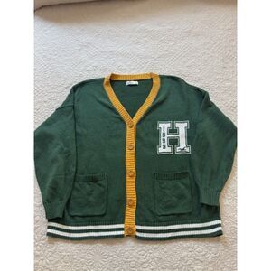 Vintage Inspired Rare Hollister Varsity Oversized Cardigan, size L